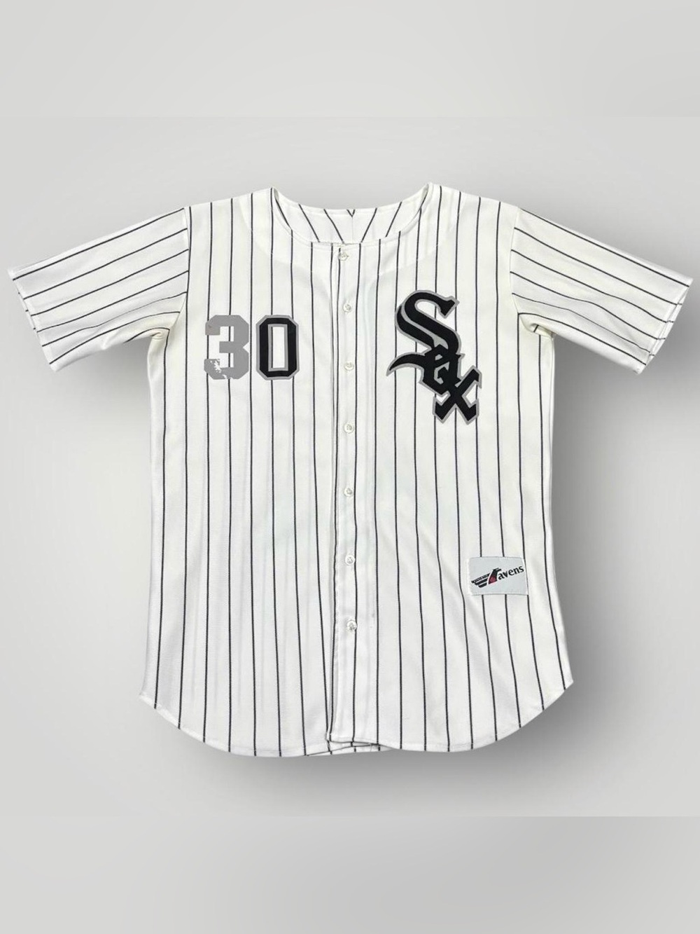 Vintage 1990s Chicago White Sox Tim Raines Ravens MLB Baseball Jersey White XL
